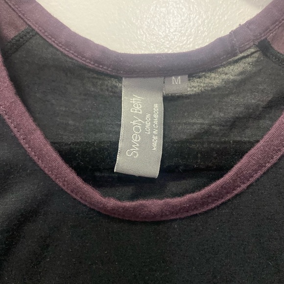 Sweaty Betty Sheer Top Sz M - Picture 2 of 5